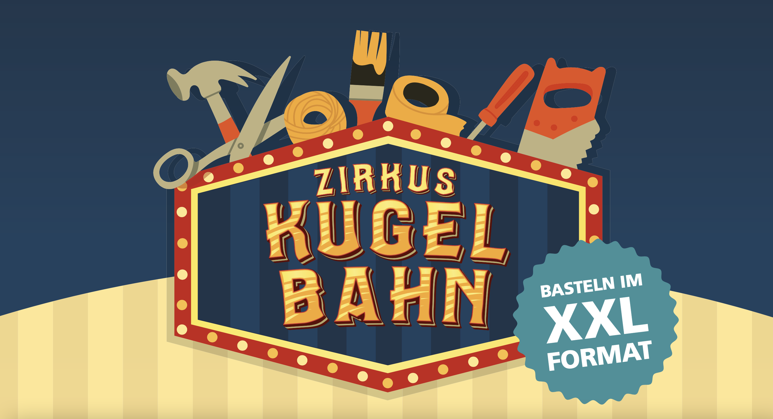 Zirkuskugelbahn im Gäupark