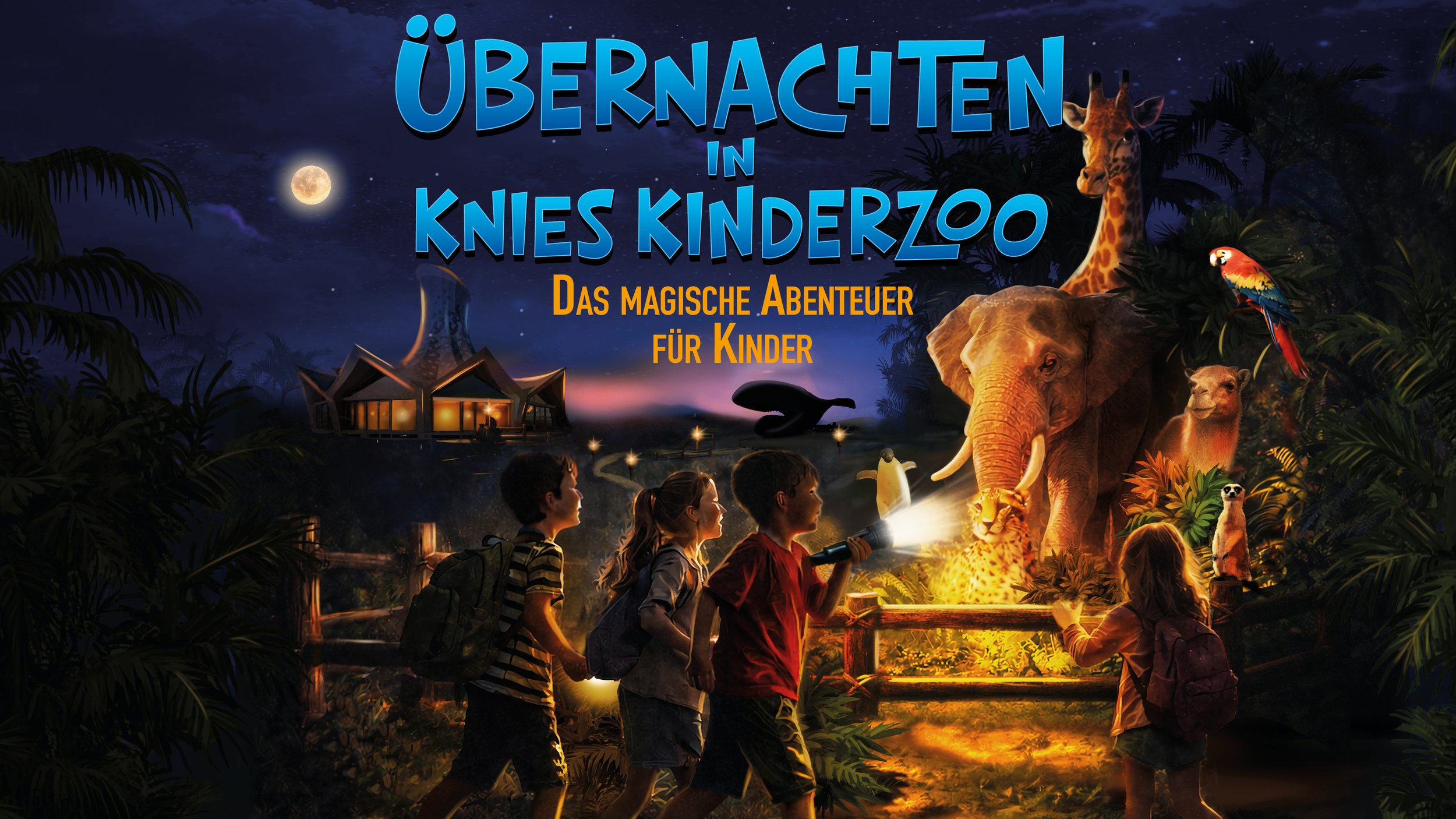 Übernachten in Knies Kinderzoo