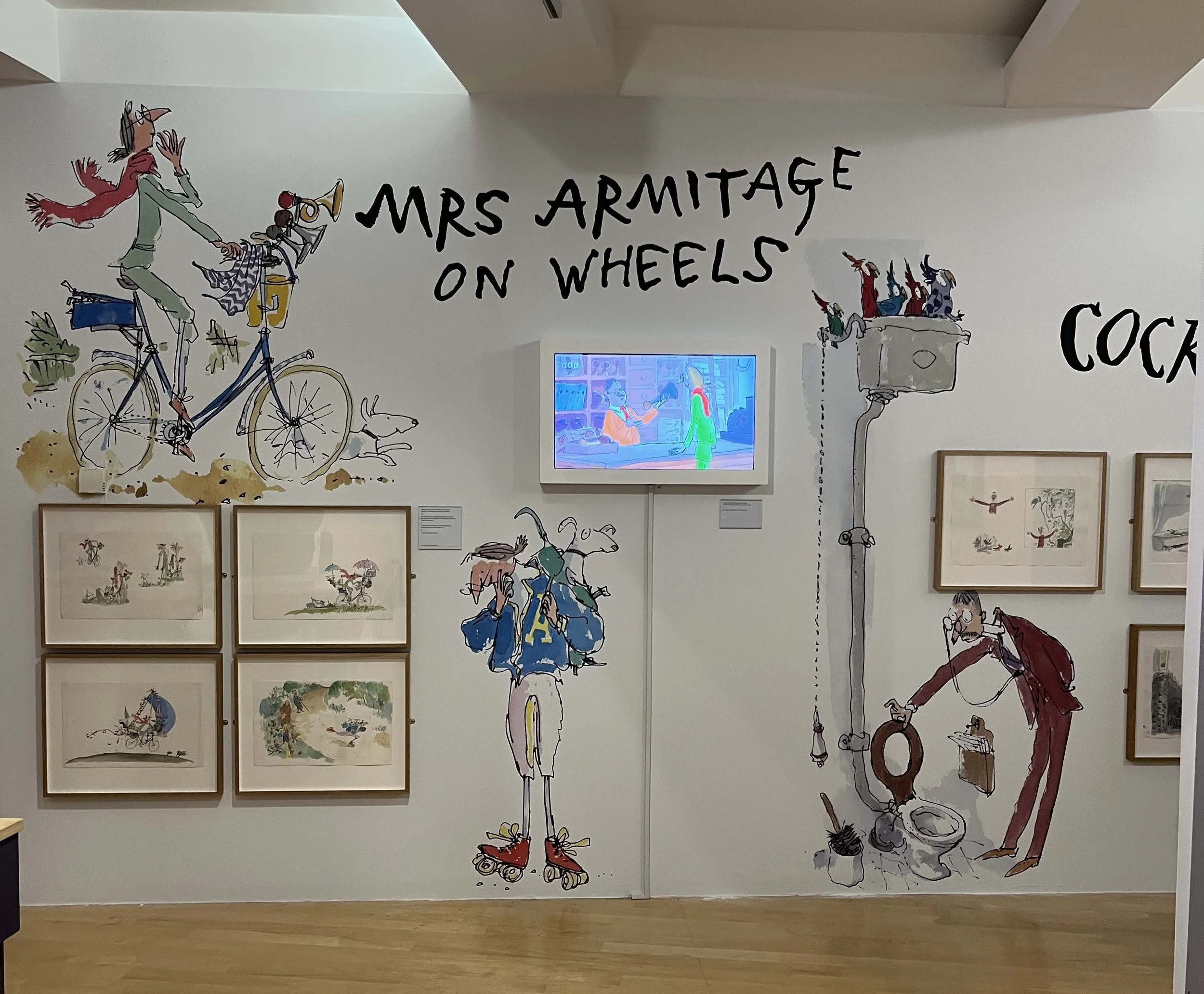 Quentin Blake at The Lowry