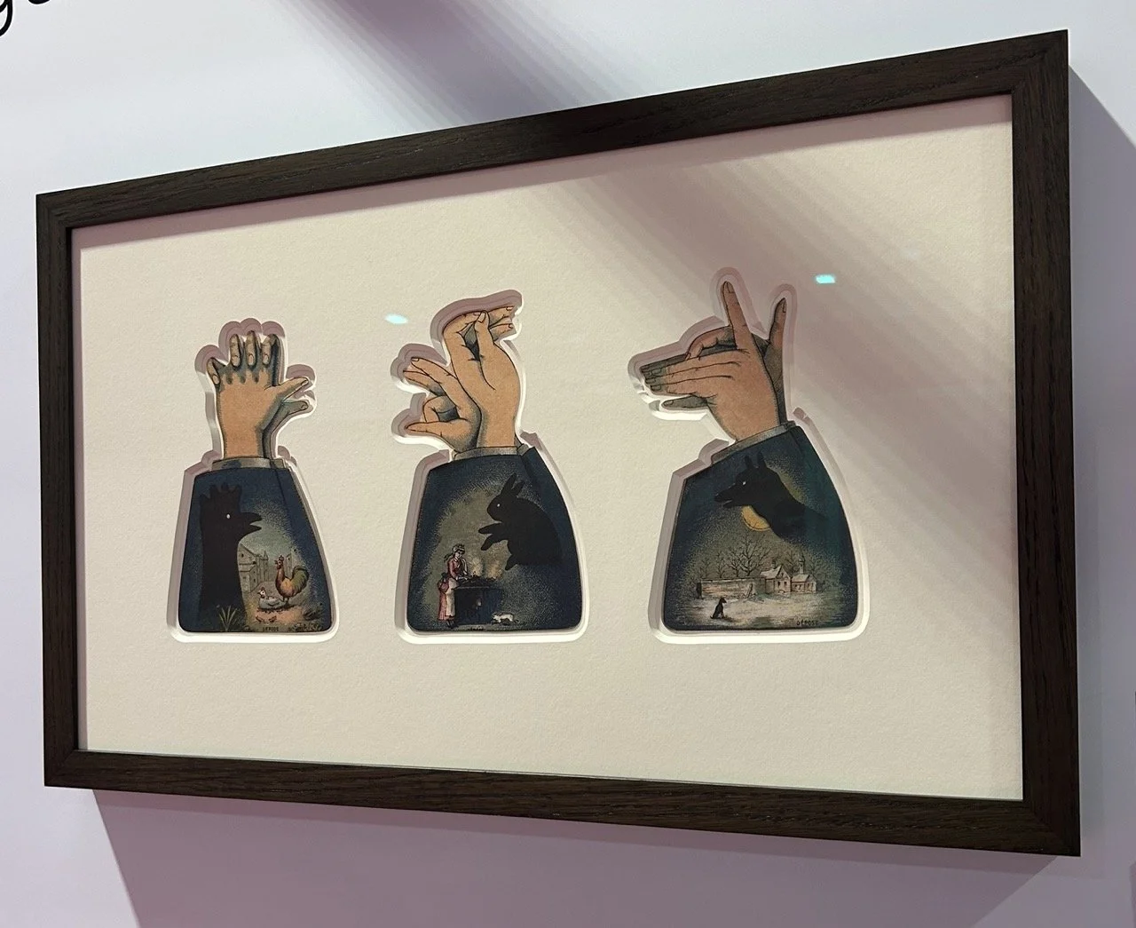 Intricately shaped window mount