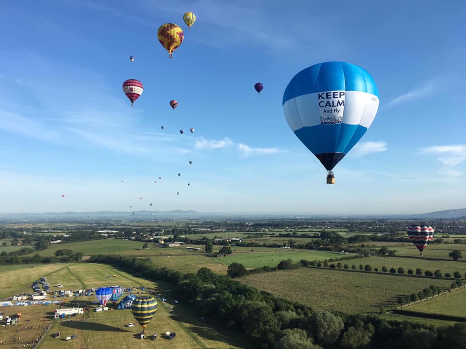 Kubicek Balloons goes to Cheltenham Balloon Festival