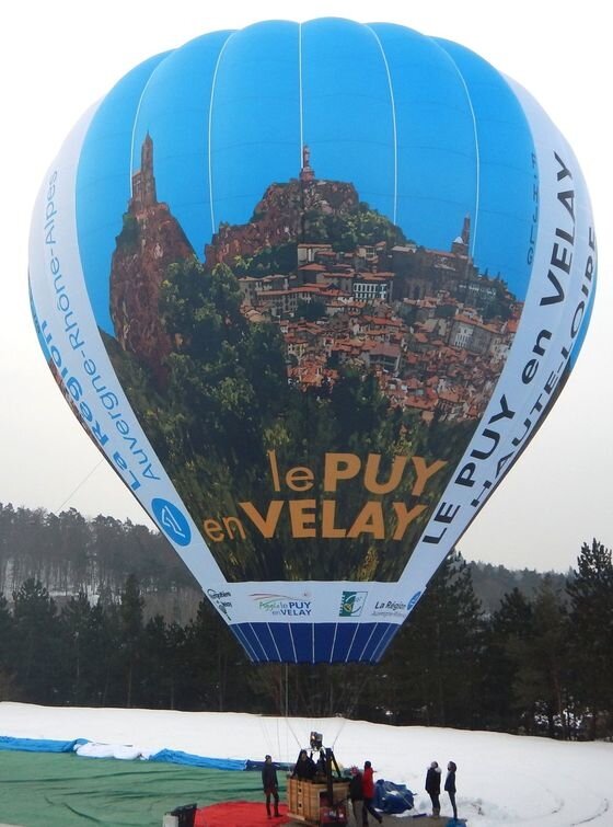 Hot air Balloon advertising
