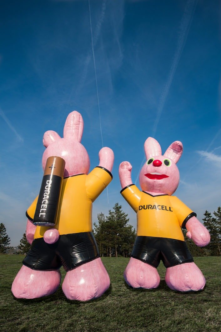 Duracell Bunny Character Inflatable Advertising