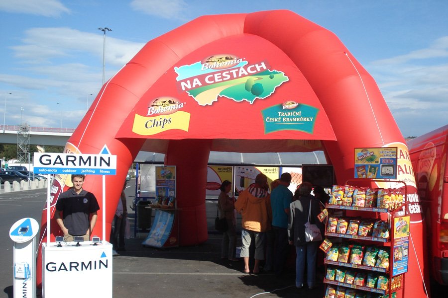 Na Cestach Branded Inflatable Tent.jpg