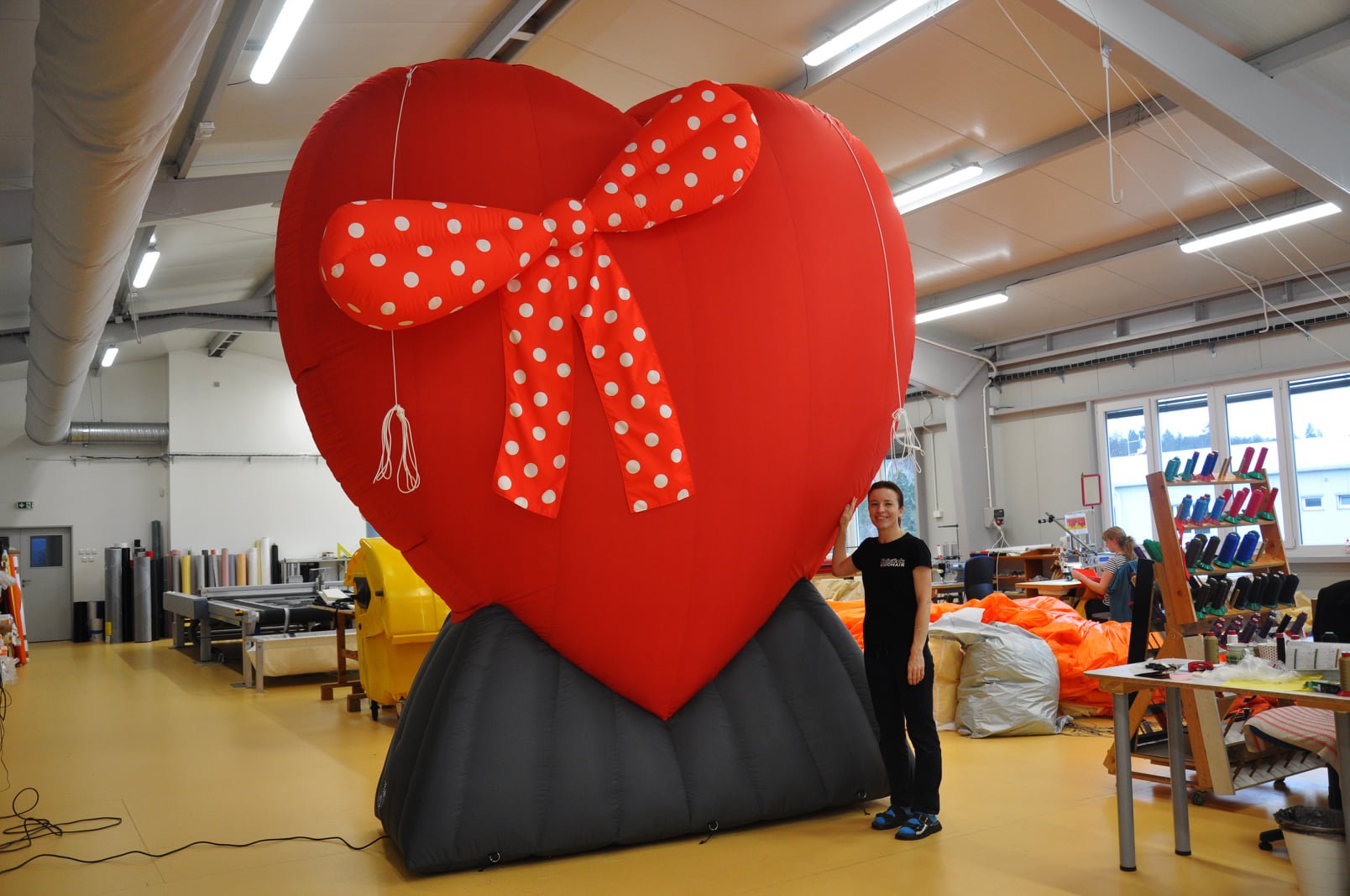 Giant Inflatable Heart for Valentines