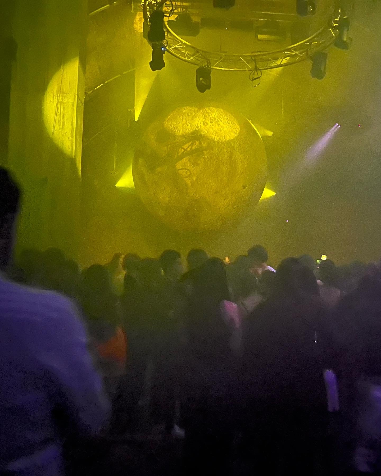 Inflatable Moon Nightclub