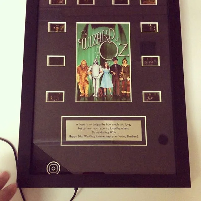 Wizard of Oz light box with movie stills

#framingart #framing #lightbox #toto #yellowbrickroad #framegame #oz #wizardofoz#moviestills #wickedwicthofthewest