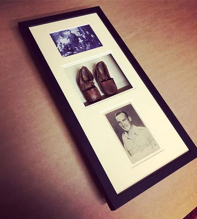 Shadow box with 3 different mounting styles #FramingArt #framing #framed #shadowboxframing #shadowbox #christmas #frame #glasgowframing