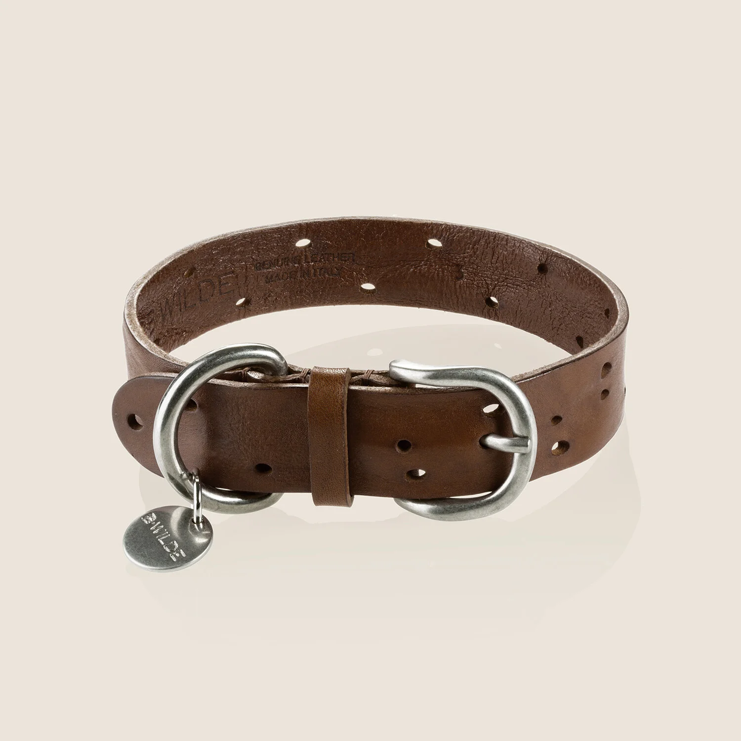 exotic leather dog collars