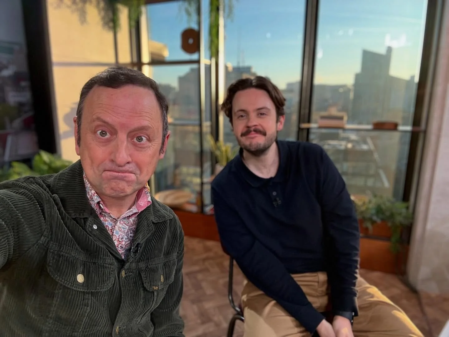 This doesn&rsquo;t happen enough. Lovely to be with my old friend @staplenick on @bbcmorninglive. The footage from @scaminterceptors for next week&rsquo;s BBC Scam Safe week is jaw dropping. Check it out this morning! 
0930 BBC1. 
@martybrucie