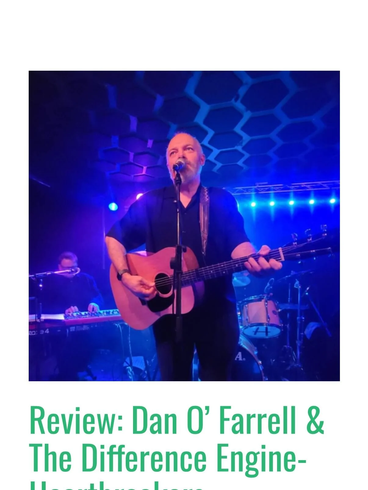 Lovely review @incommonsouthampton  @darrengrayer1967 summing up last night perfectly. Thank you. X