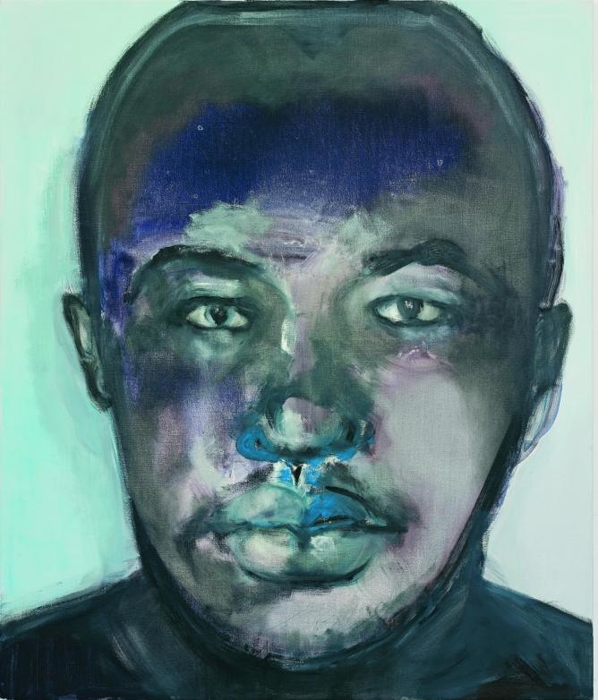 Marlene Dumas, Moshekwa, 2006, oil on canvas, 130 x 110 cm, Courtesy Zeno X Gallery, © Photo: Peter Cox