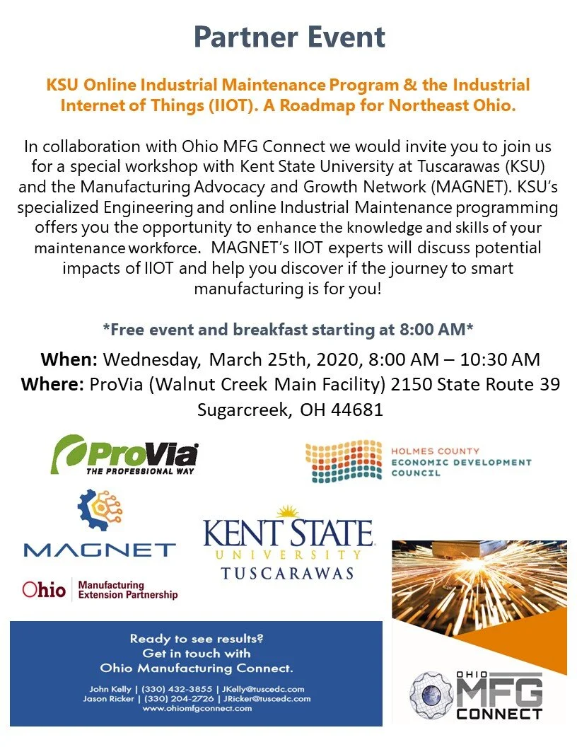 (CANCELED) MAGNET and KSU at Tuscarawas hosting a free event, March 25th 2020!   