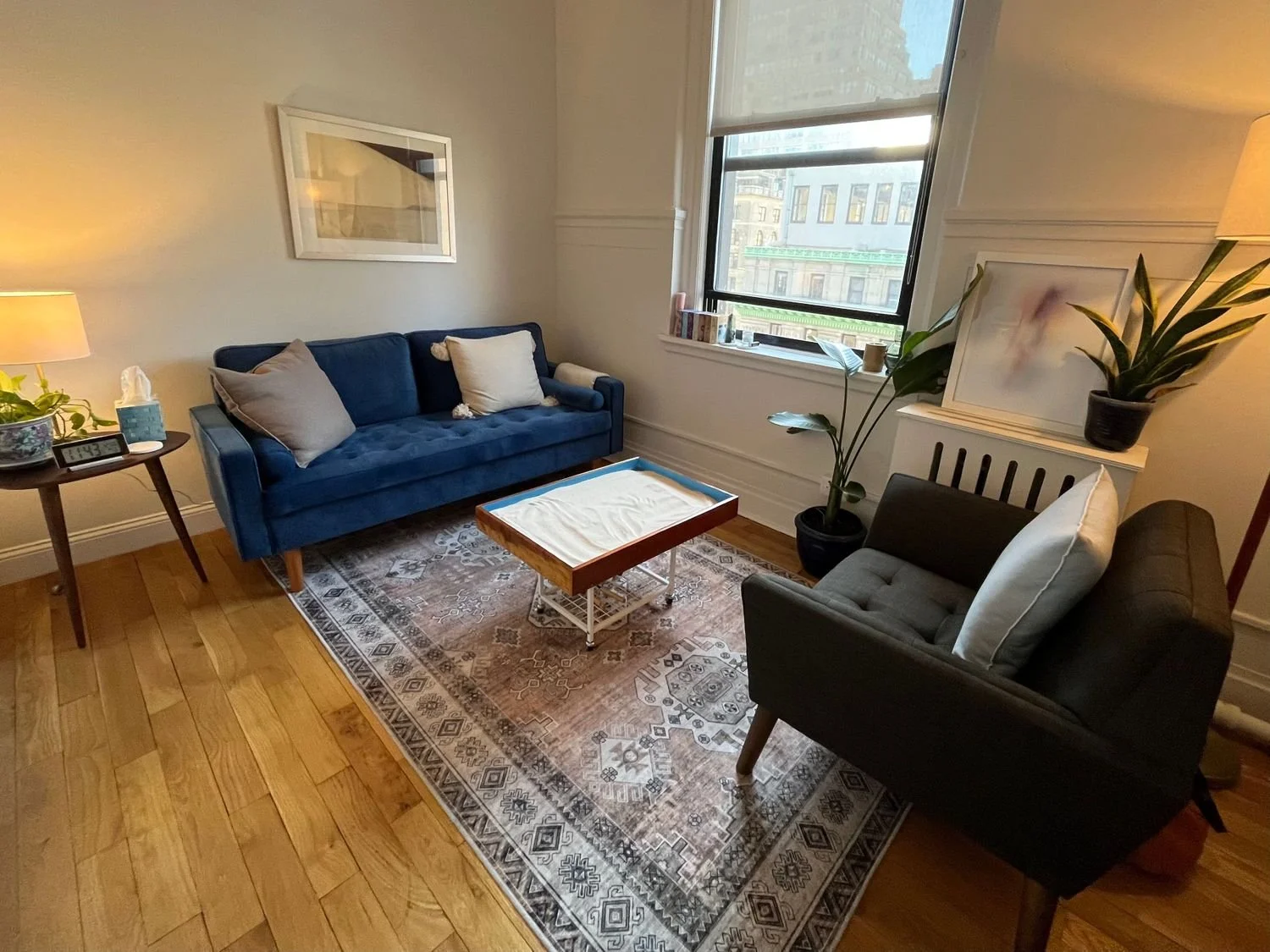 Samantha Waldman's therapy office at 286 5th Avenue in NoMad, Midtown Manhattan