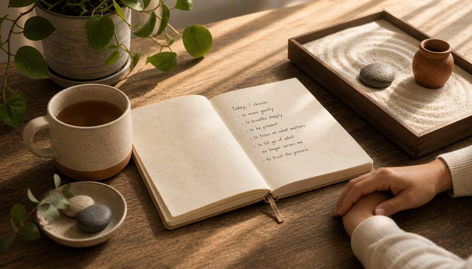 DBT skills practice - coping ahead plan in a journal