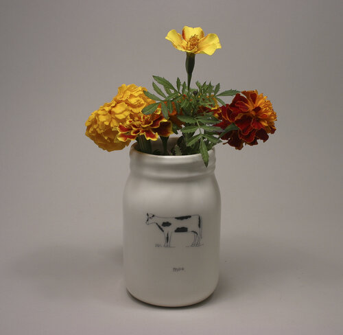 UNITE - Small Icon Vase by Beth Mueller – ArtQuest Gallery