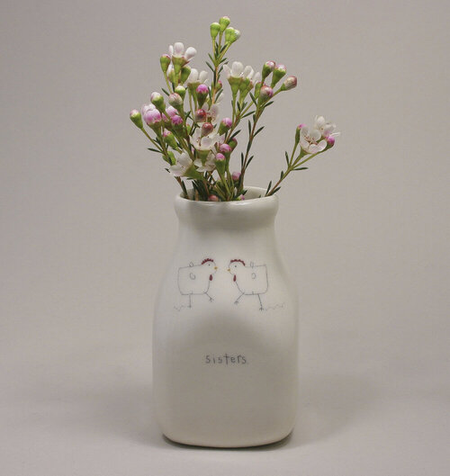 UNITE - Small Icon Vase by Beth Mueller – ArtQuest Gallery