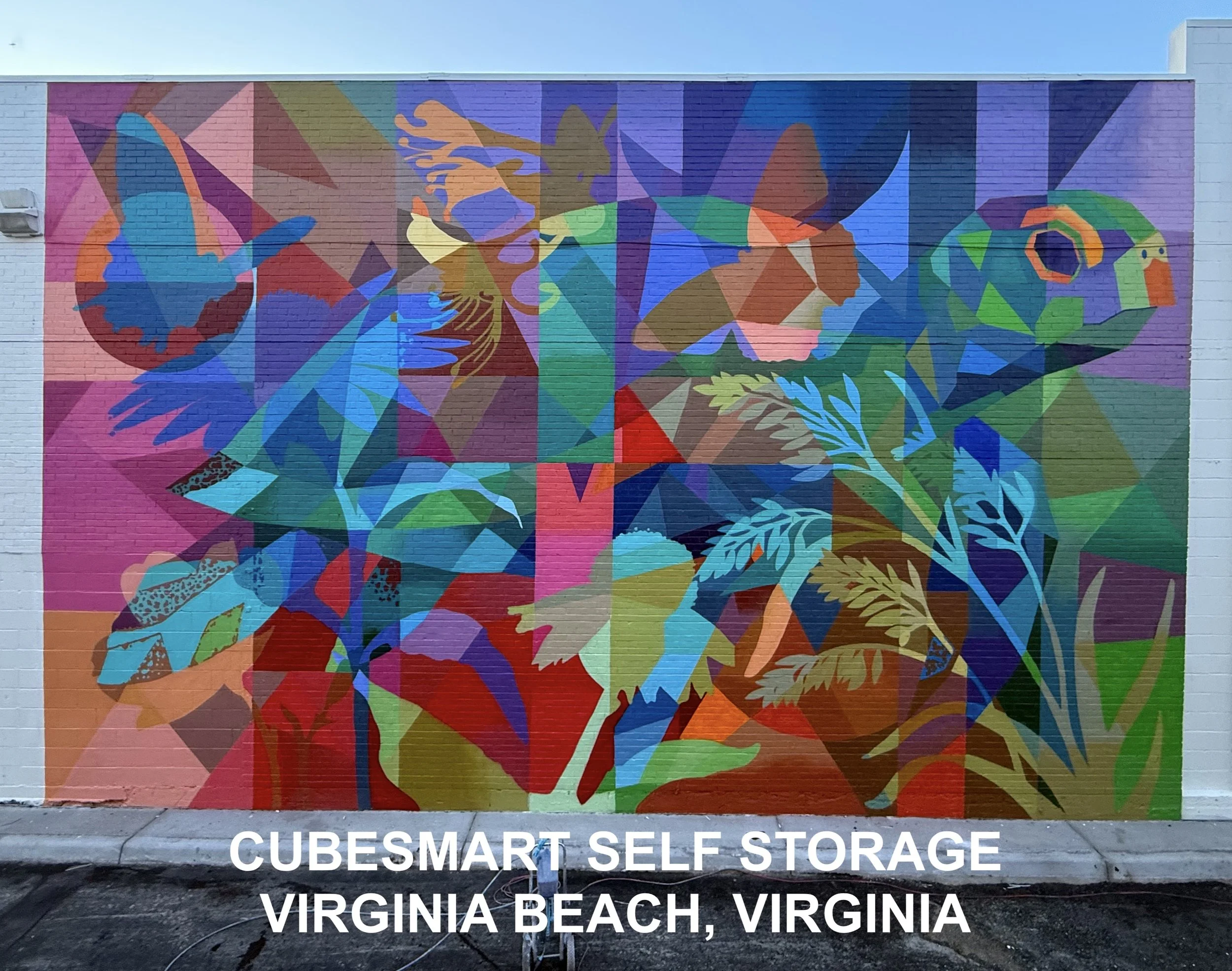 Carolina Beach, North Carolina public art mural by Osiris Rain
