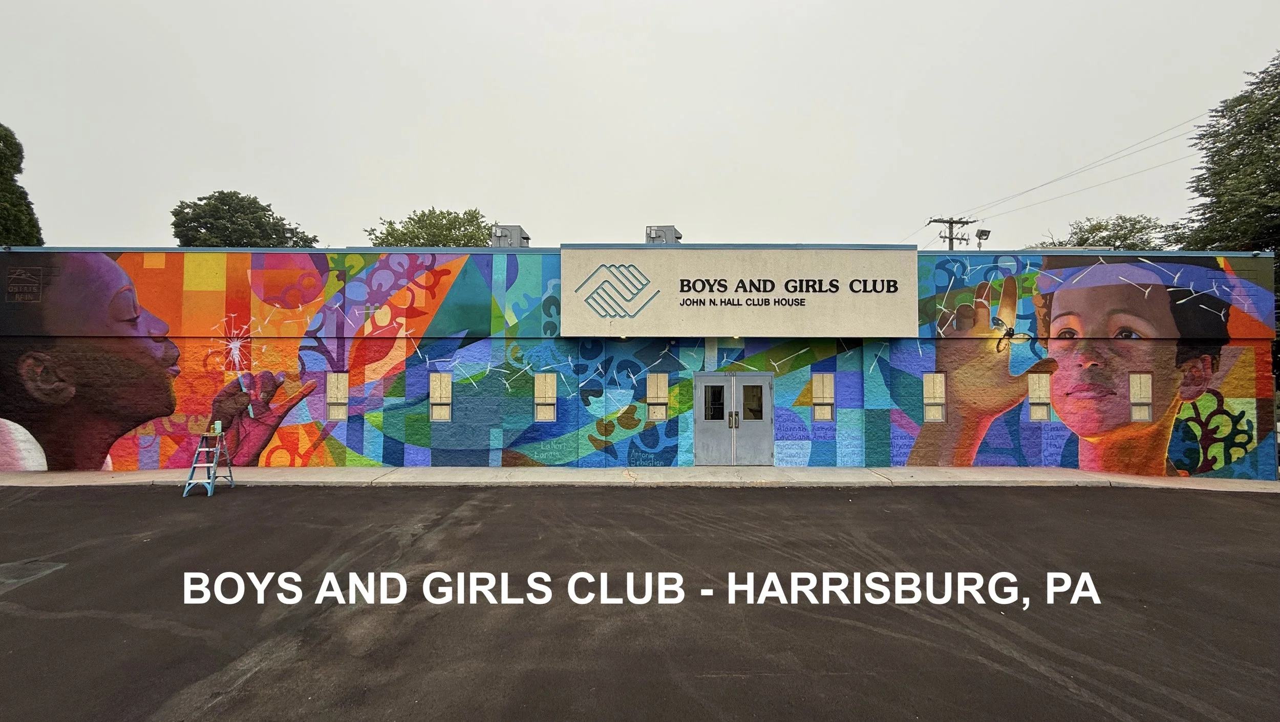 Harrisburg, PA public art mural by Osiris Rain