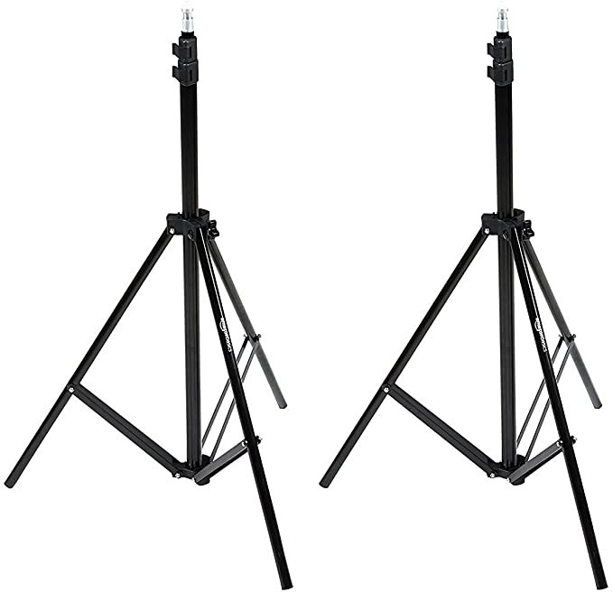 Two tripod stands