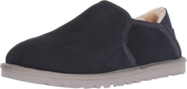 Black UGG slippers ankle height
