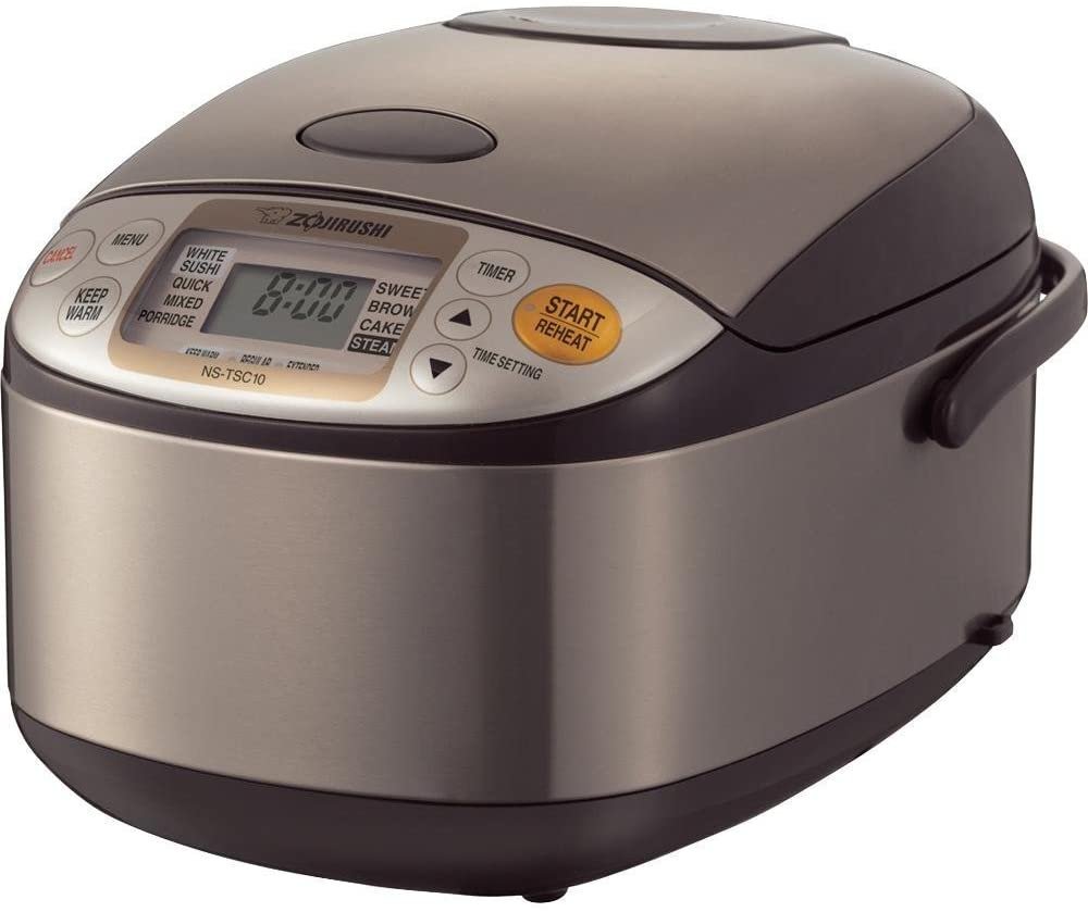 Zojirushi stainless steel rice cooker