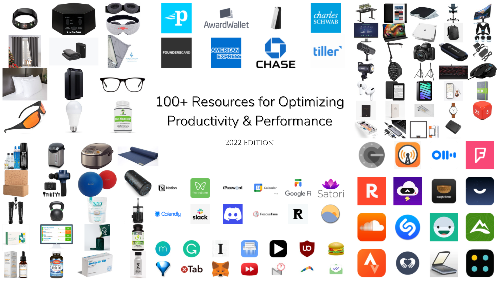 100+ Resources for Productivity & Performance