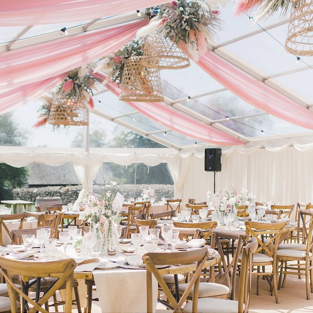 Pink, pampas and oh so pretty! 

@mappertonweddings and @taddlefarmtents with beautiful images by @lizbakerphotography 

#springwedding #weddingstyling #welovewhicker #marqueestyling #weddingflowers #weddingplanner #dorsetweddings #styling