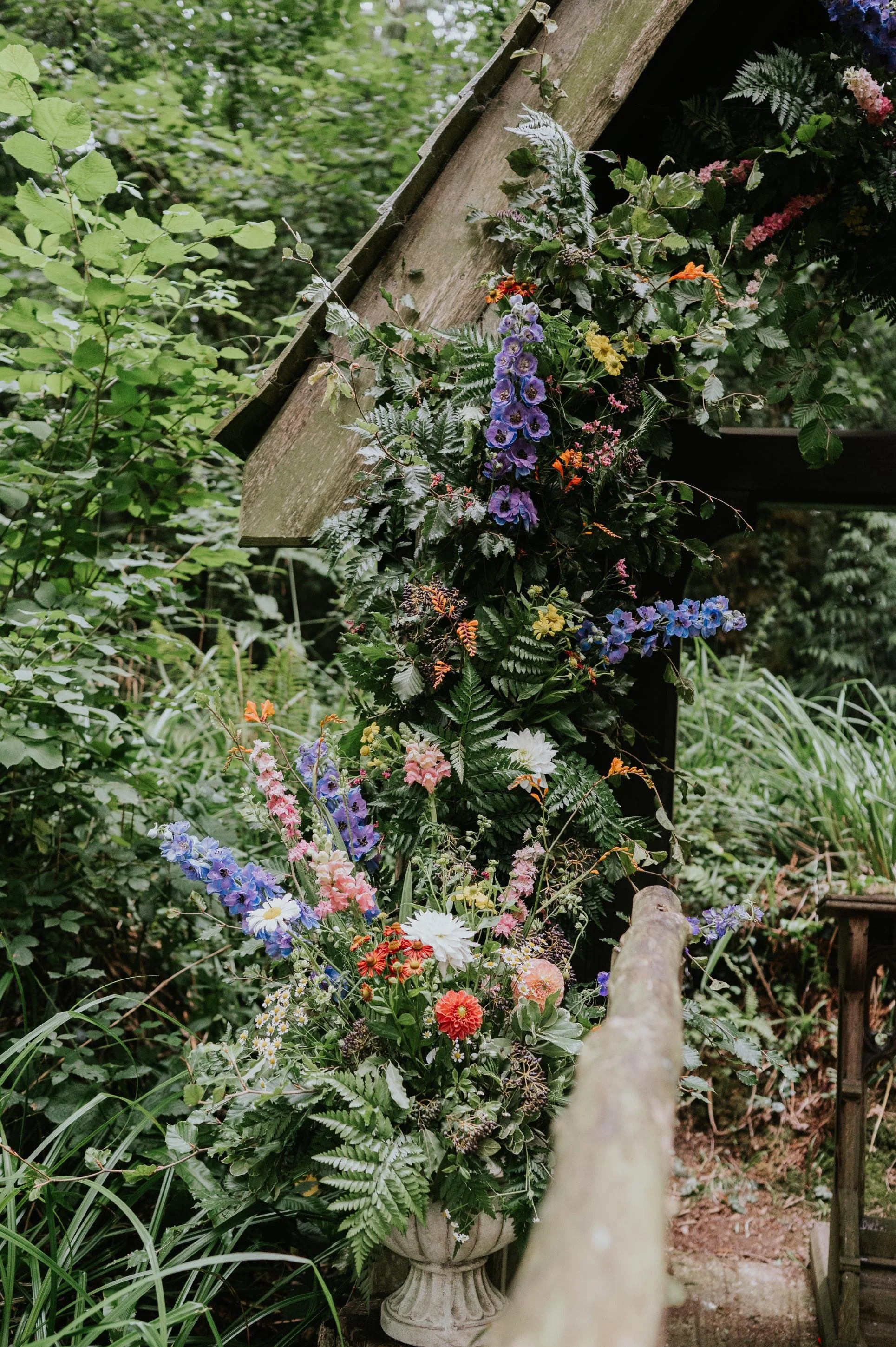 Luxury Woodland Wedding Styling