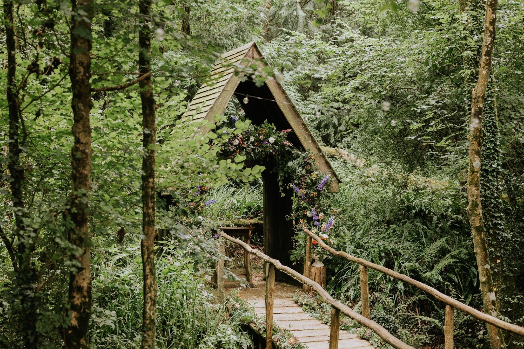 Luxury Woodland Wedding Styling