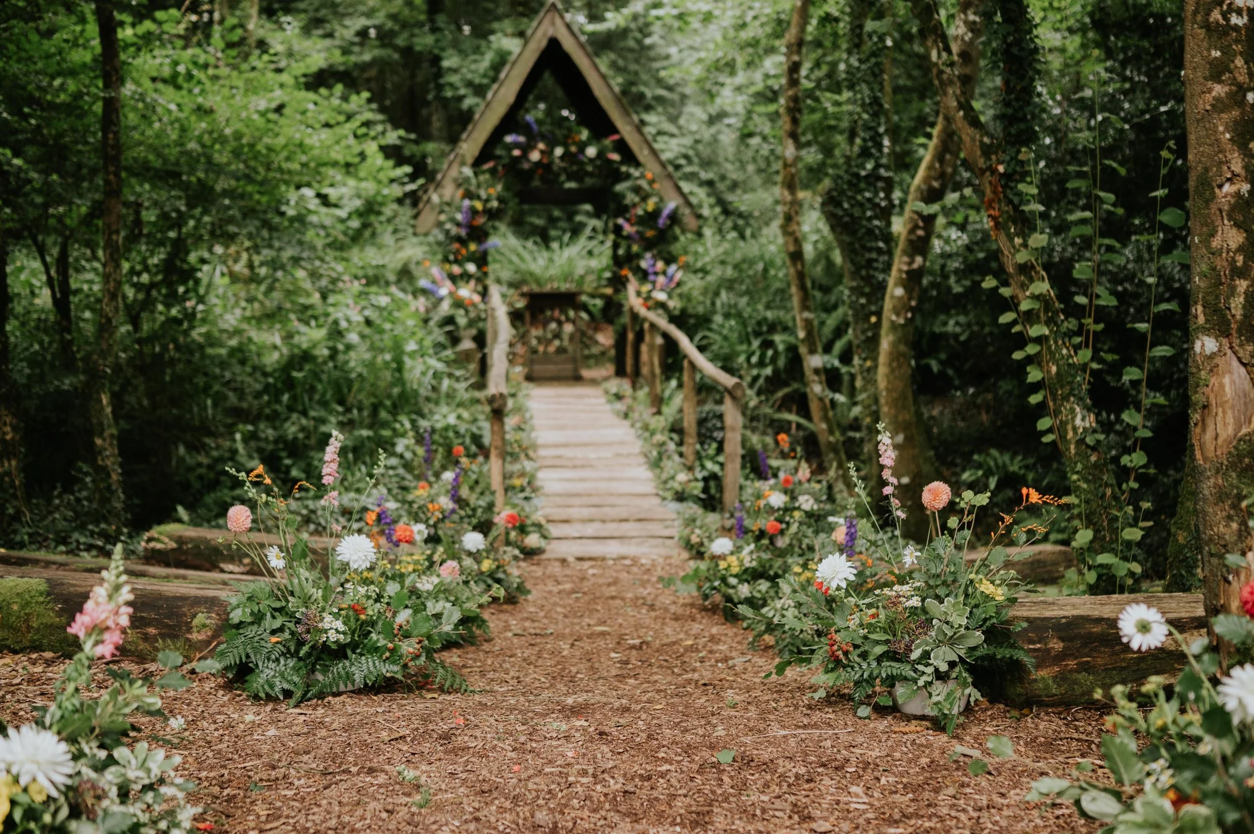 Luxury Woodland Wedding Styling