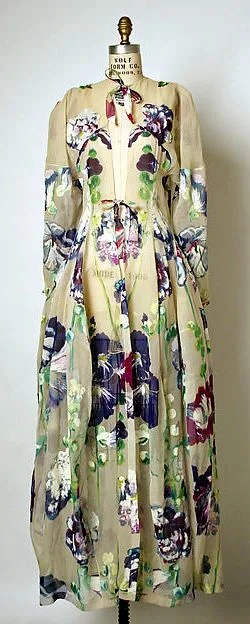 1937 Balenciaga, Tea Gown