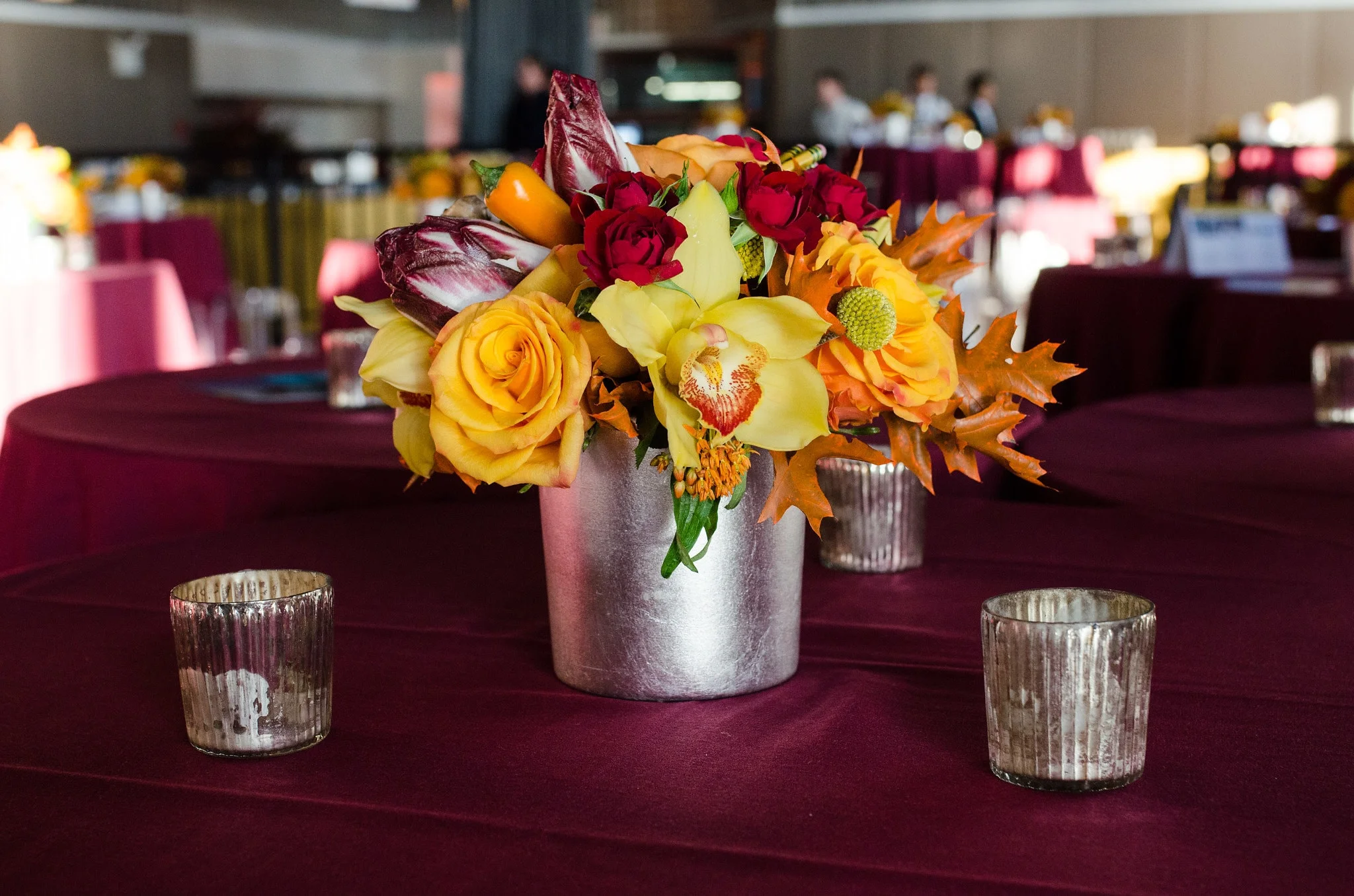 Fall florals with a hint of veggies- B Floral