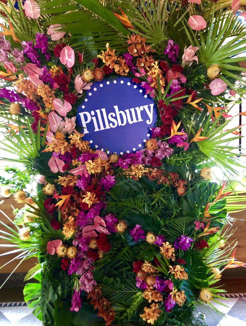 Pillsbury Flower Wall- B Floral