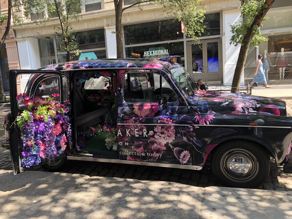 Ted Baker Cab Activation- B Floral