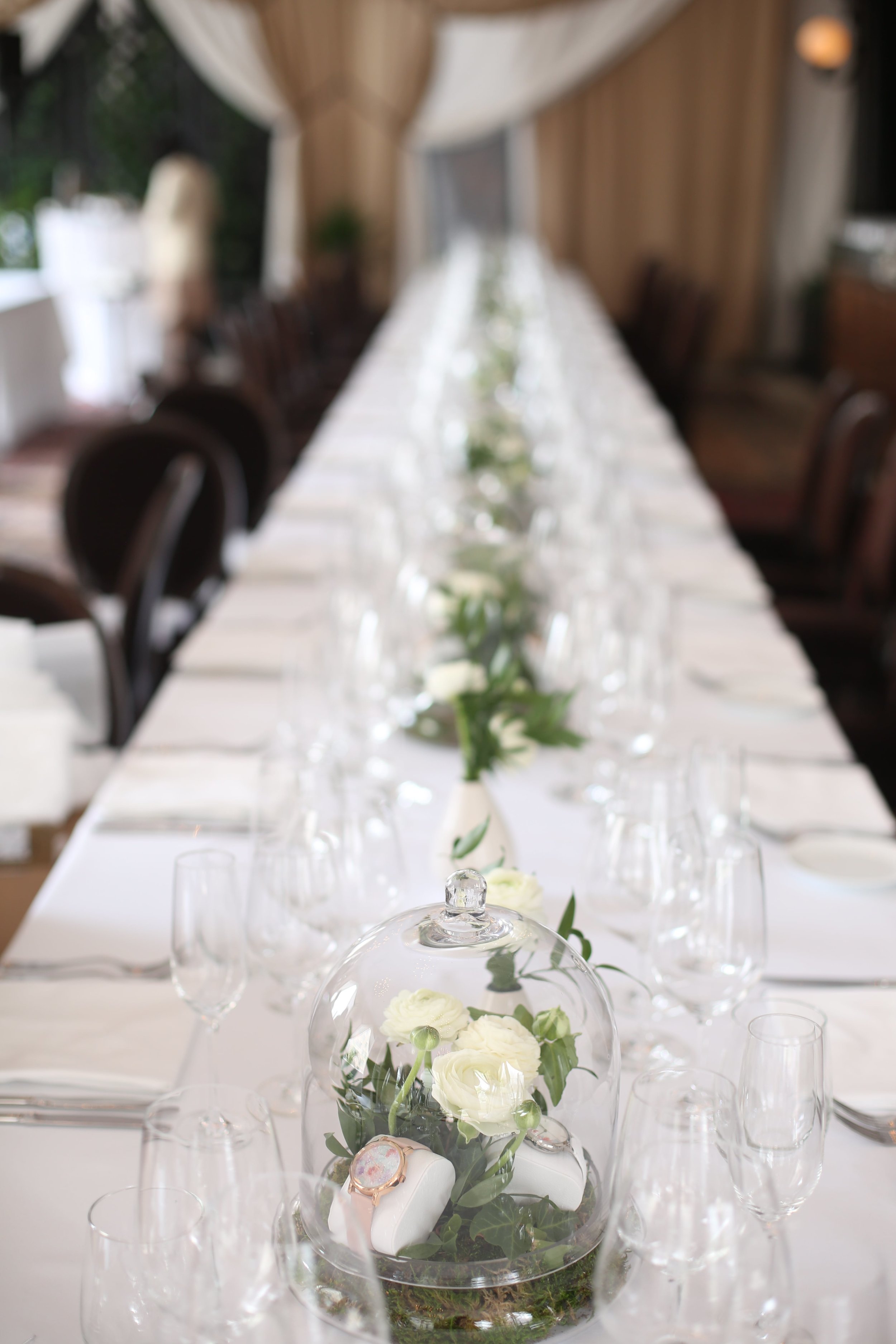 Bell Jar Tablescape- B Floral