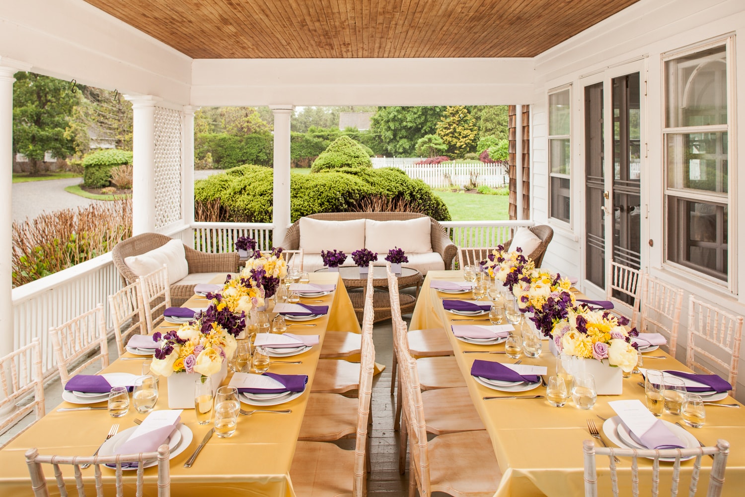 SPRING TABLESCAPE 2019 - PURPLE AND YELLOW - B FLORAL