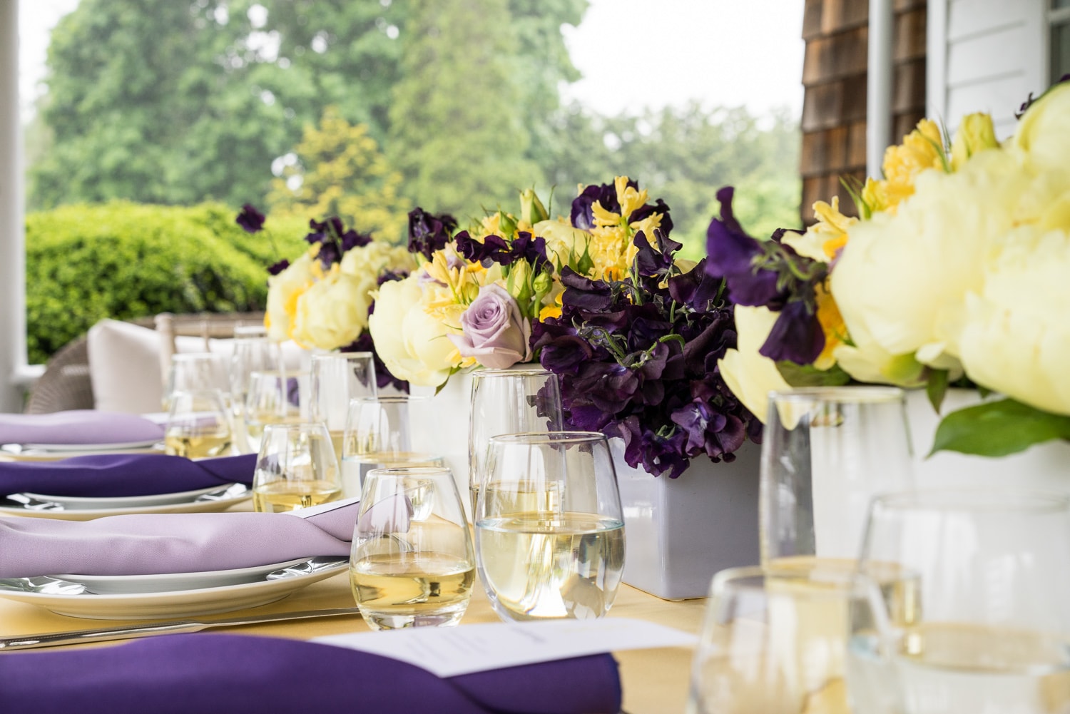 SPRING TABLESCAPE 2019 - PURPLE AND YELLOW - B FLORAL