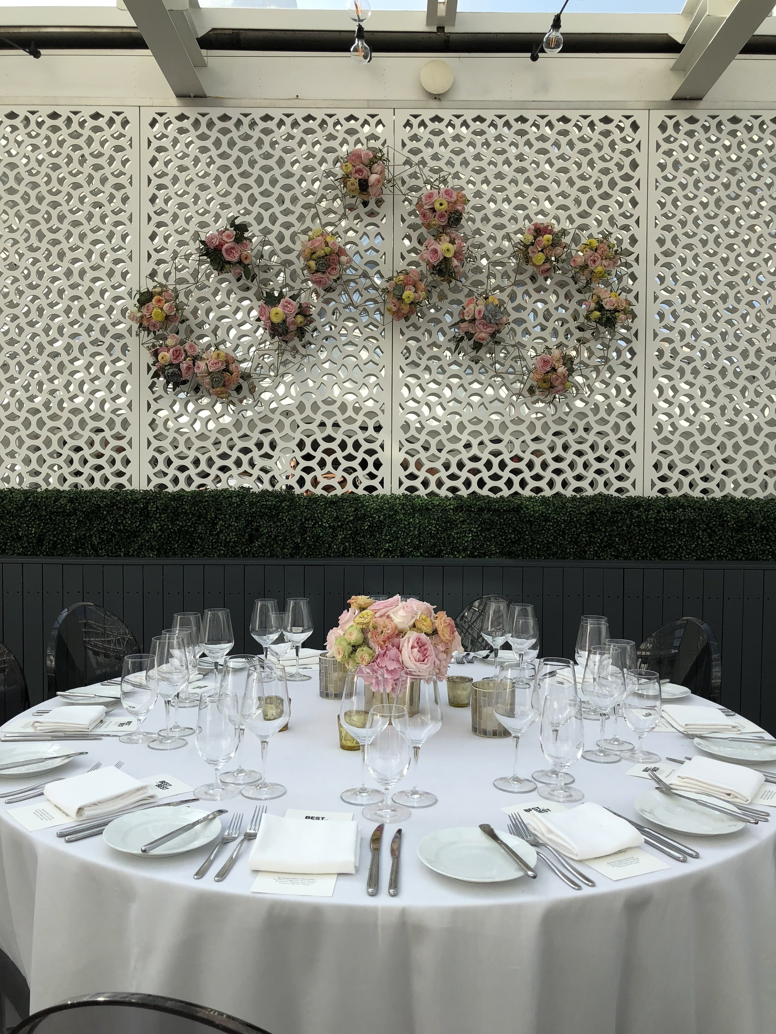 BLOOMINGDALES - AWARDS DINNER - SPRING TABLESCAPE 2019 - B FLORAL