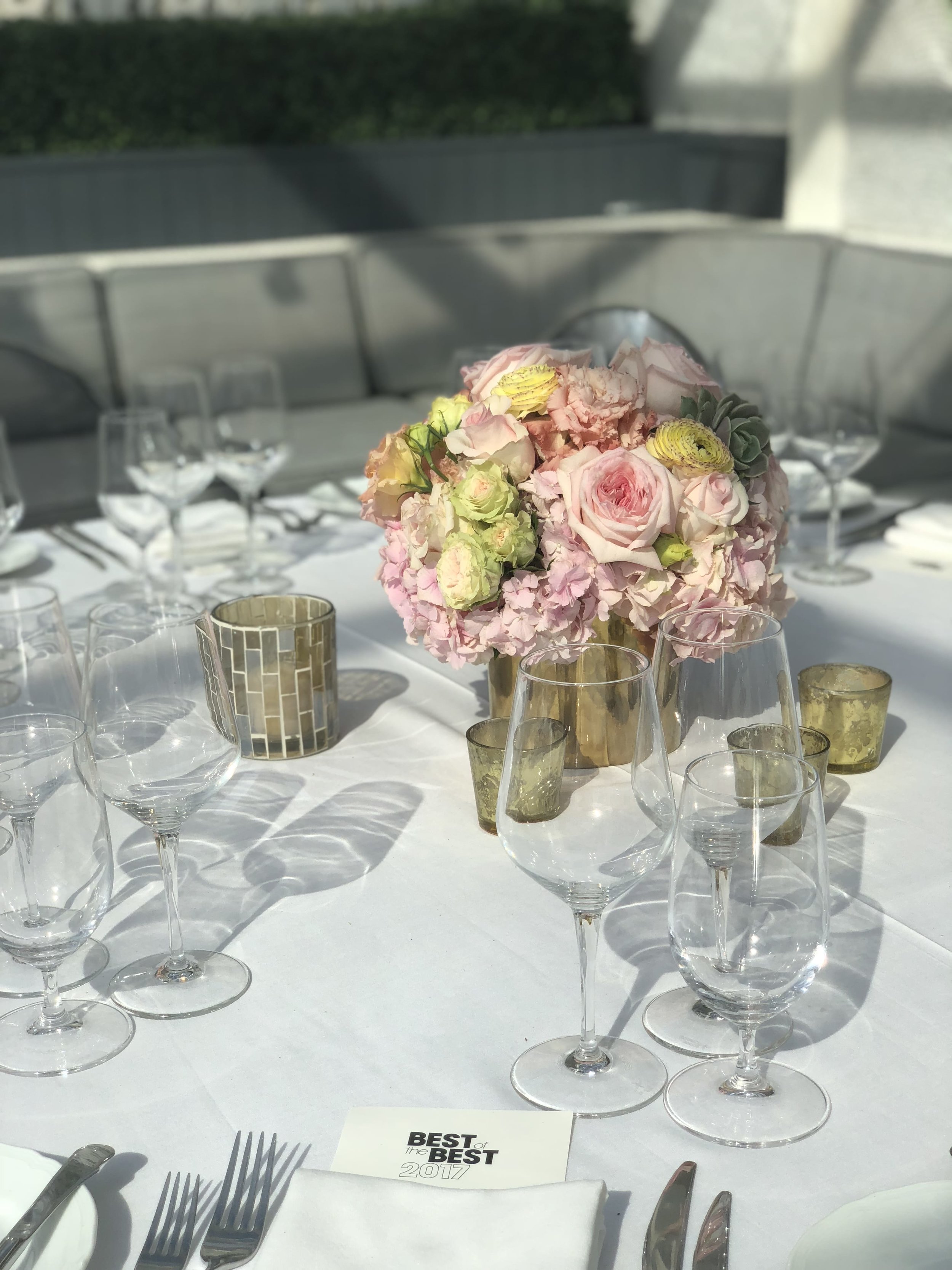 BLOOMINGDALES - AWARDS DINNER - SPRING TABLESCAPE 2019 - B FLORAL