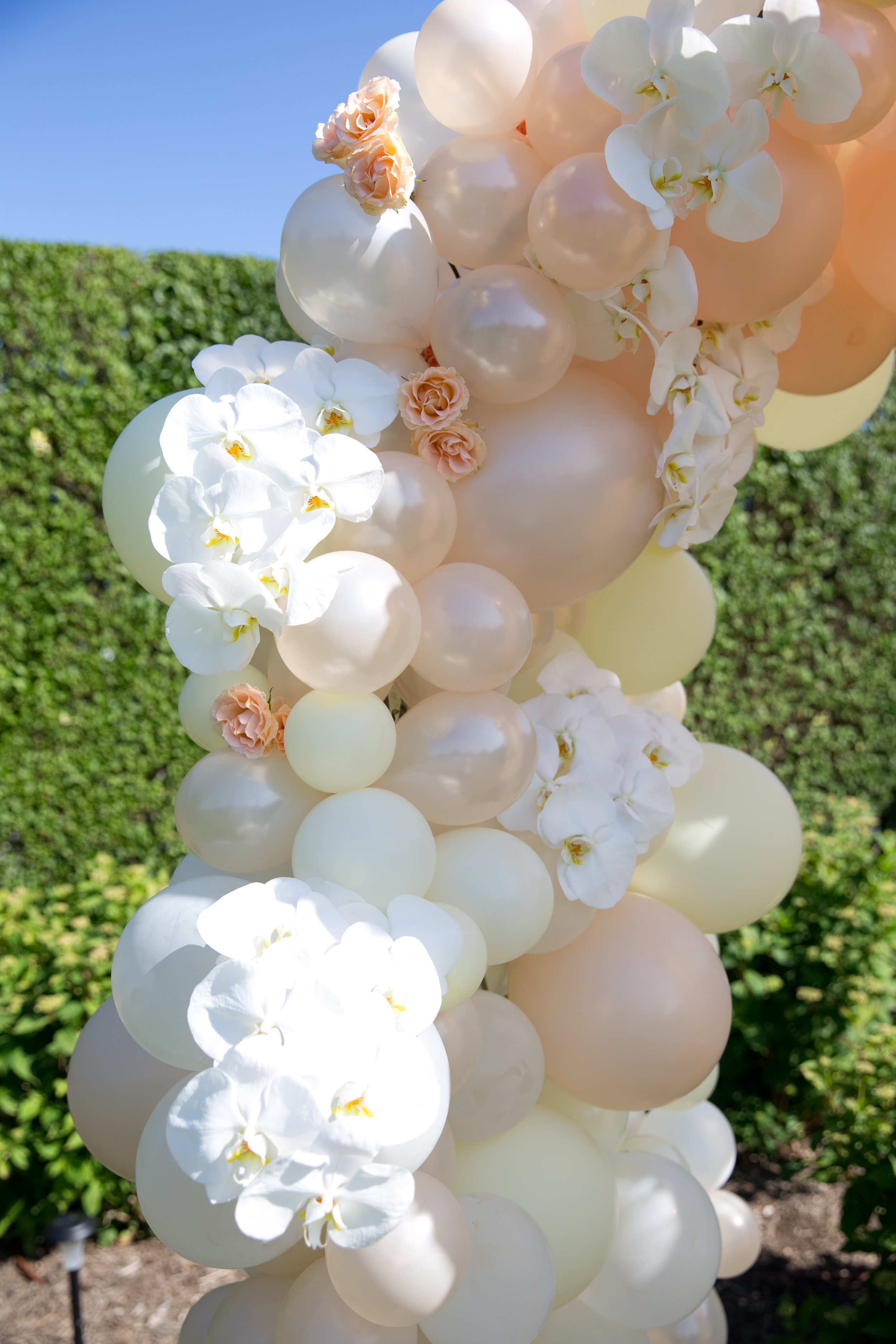 Balloon and Floral Installation- B Floral