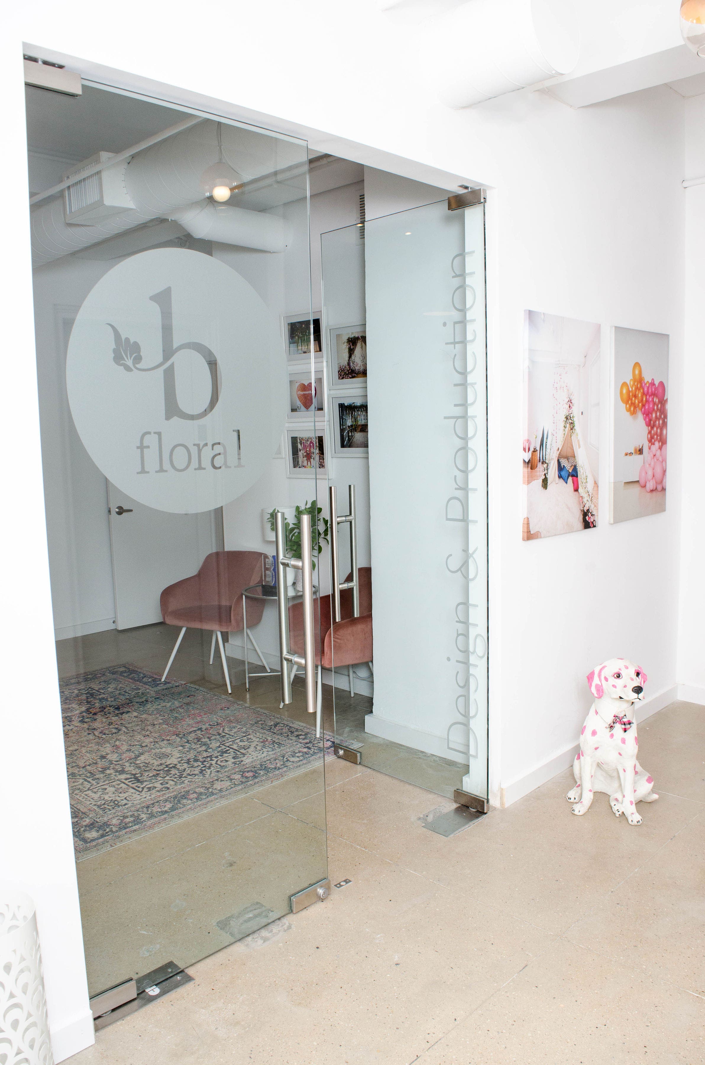 NEW - OFFICE - SPACE - MANHATTAN - COOL - OPEN - RECEPTION - B FLORAL