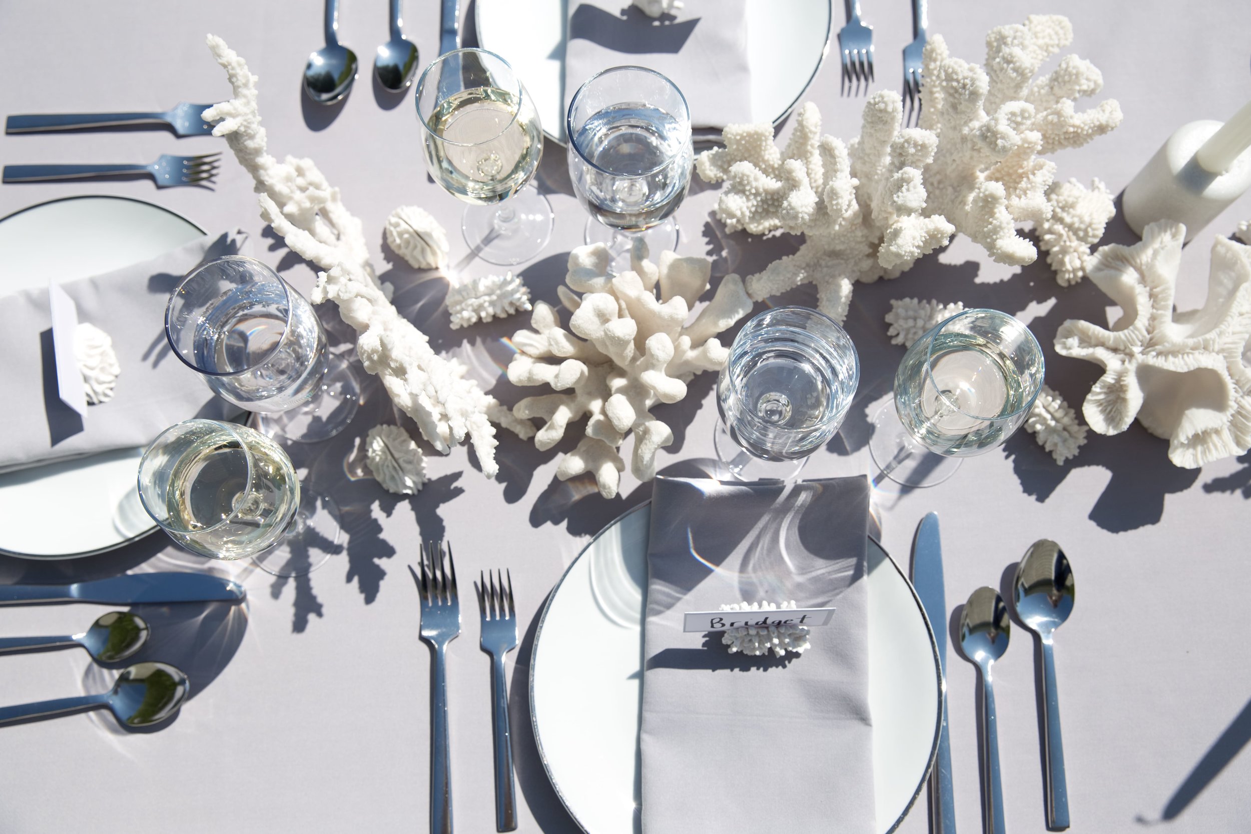 TABLESCAPE - TABLE SETTING - DESIGN - CORAL - UNIQUE