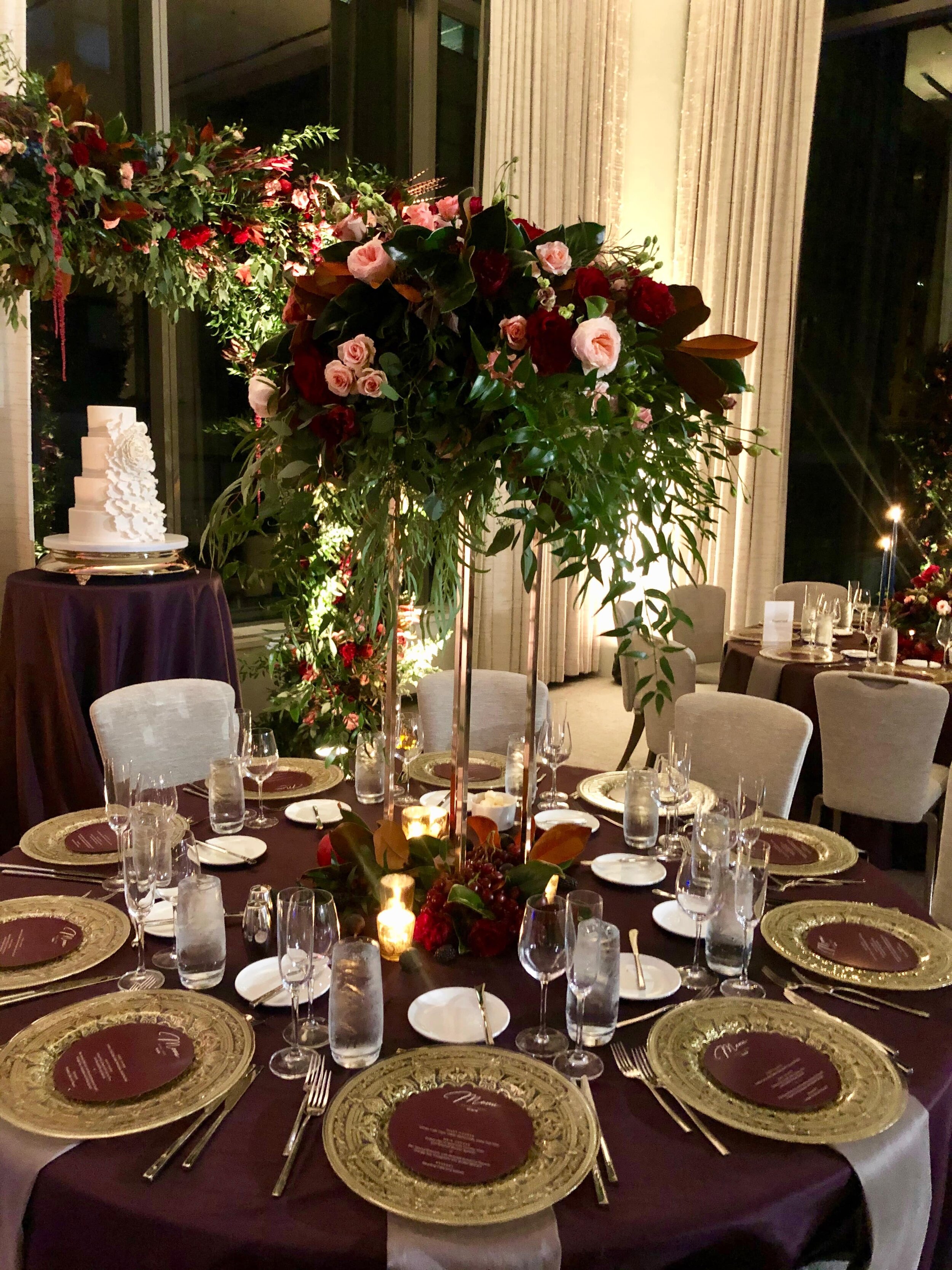 Tall Wedding Centerpieces