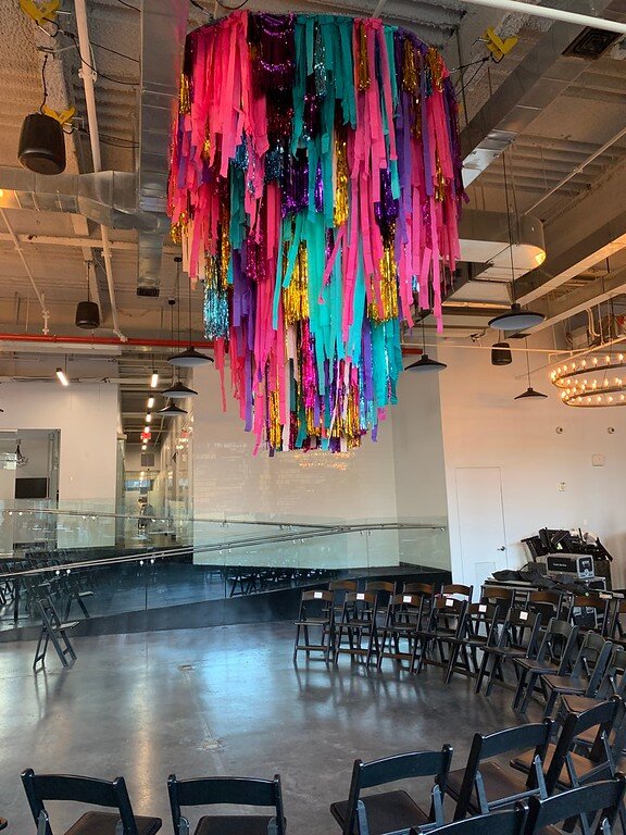 cascading ribbon hanging installation.jpg