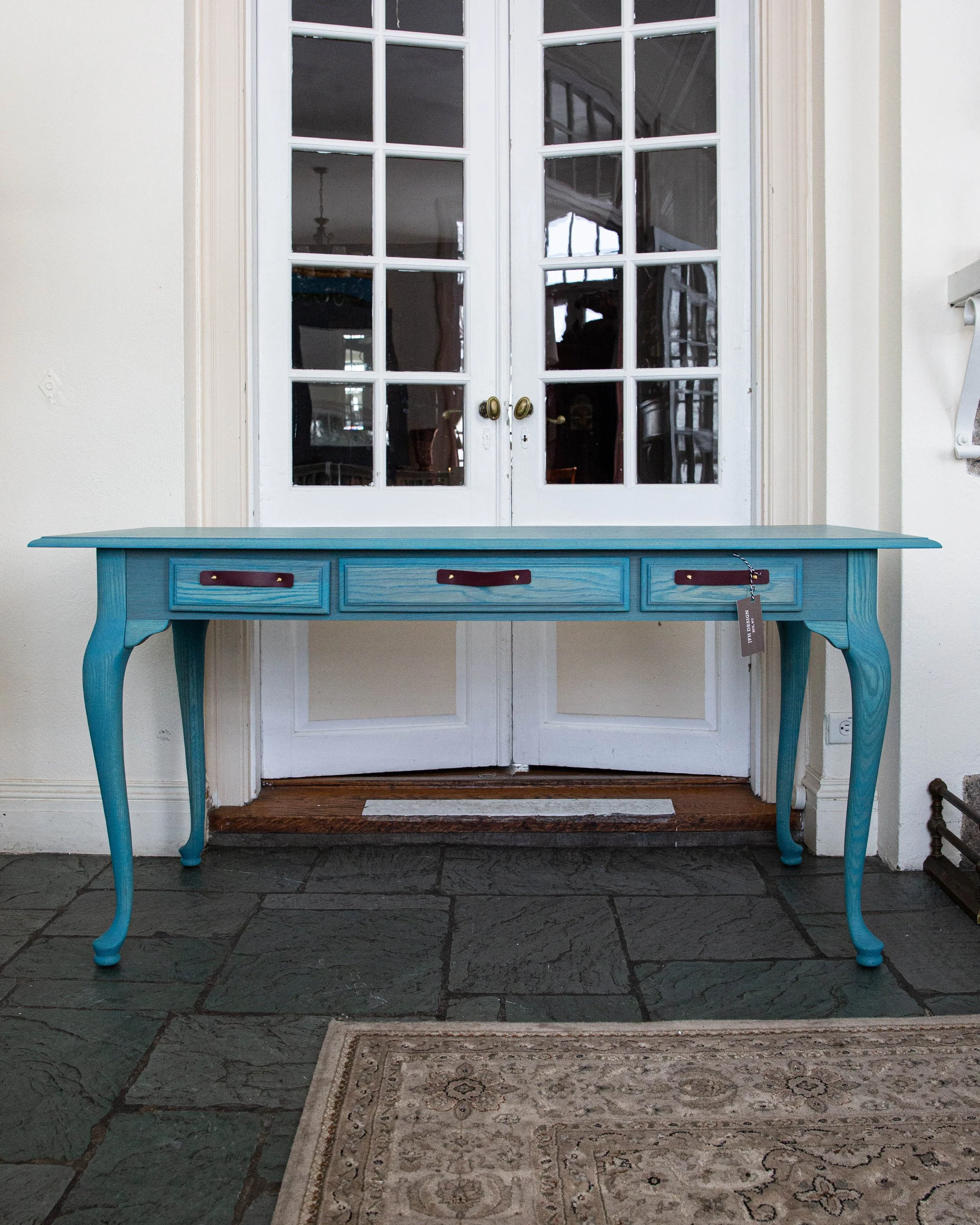 Turquoise Desk