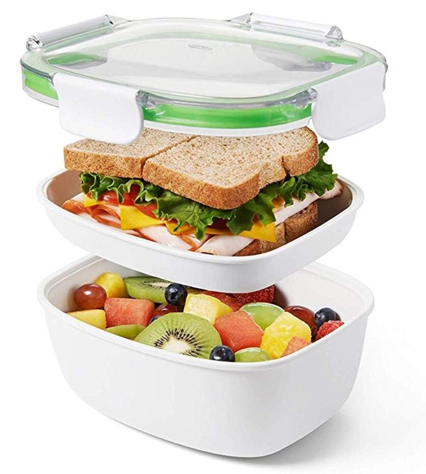Fit & Fresh Healthy Eating Living Half Cup Smart Portion Leak Proof Lunch Portion  Containers 5 Ct, Shop