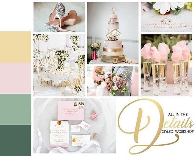 We are counting down to All in the Details Styled Workshop! 
There are only a couple spots left. 
Join us to learn how to capture better details images to wow your clients and vendors!

Styled Shoot Includes:
FULL ROOM SETUP WITH TONS OF DETAIL
A GOR