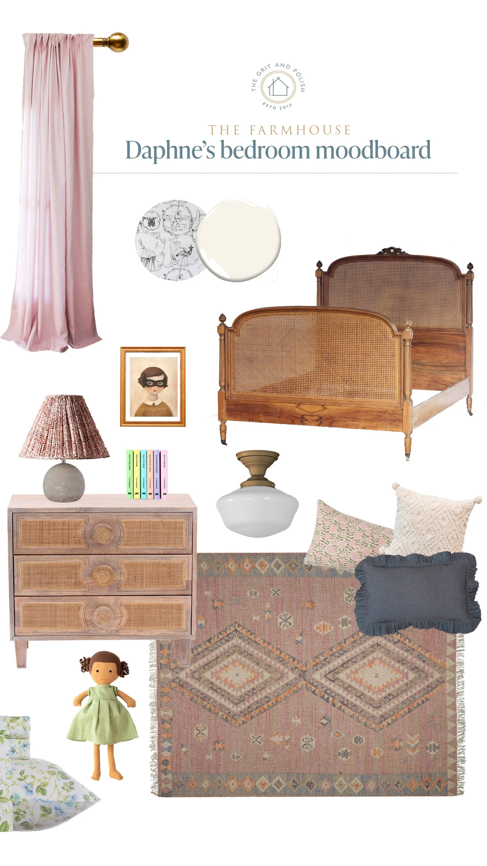 Solving the Clutter in Daphne's Bedroom — The Grit and Polish