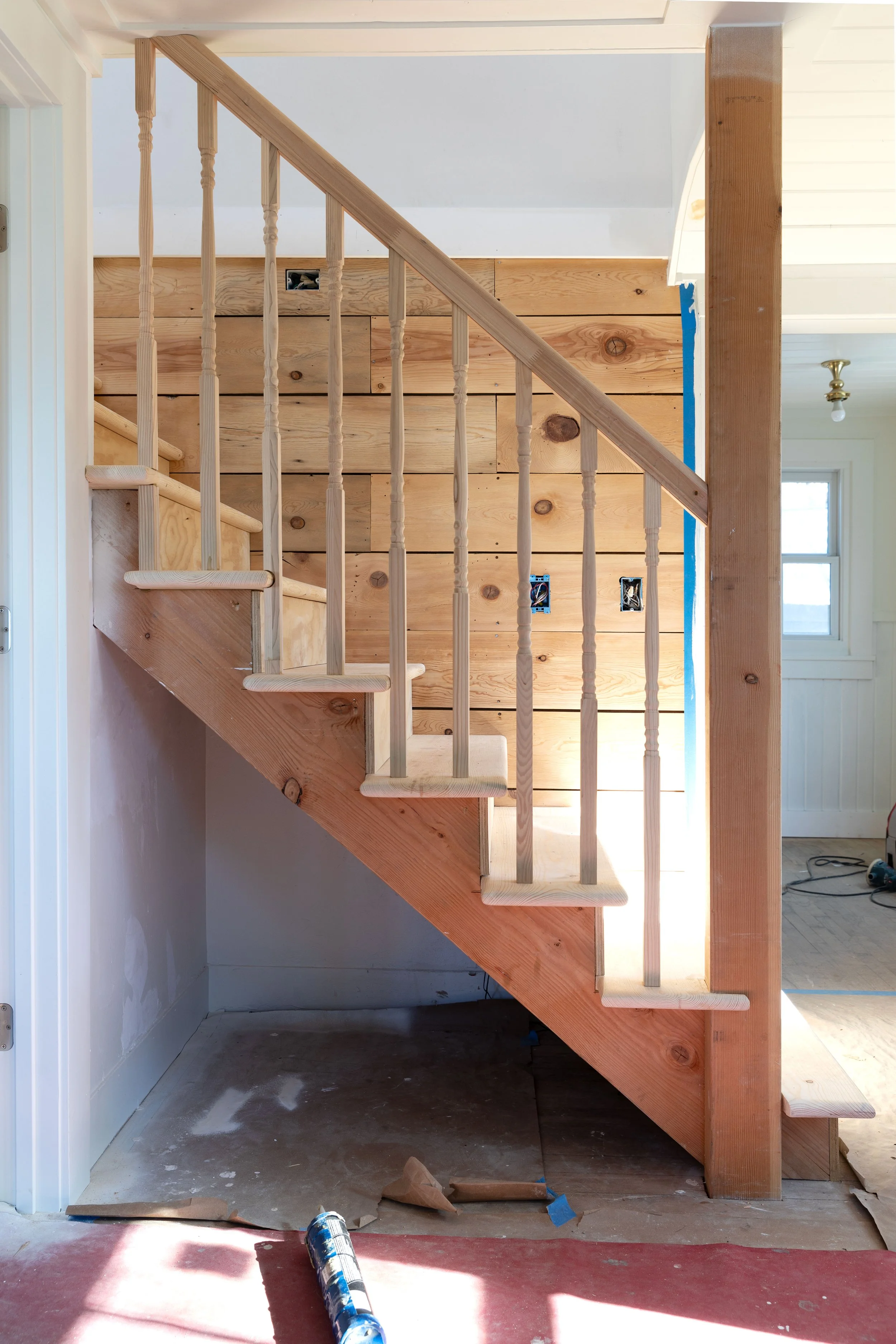 Stairs Progress Inspiration for a Painted Staircase (+ Poplar Progress) — The Grit and ...